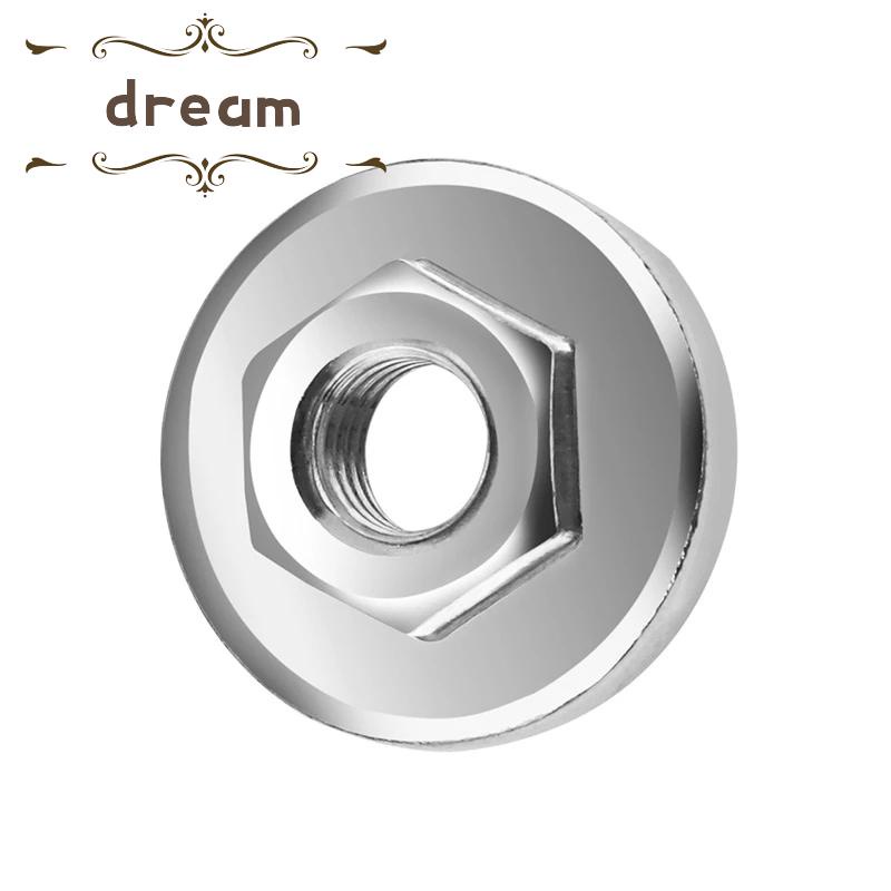 【DREAMLIFE】1x Silver Angle Grinder Hex Nut Set Tools Replacement For 100 Type Angle Grinder