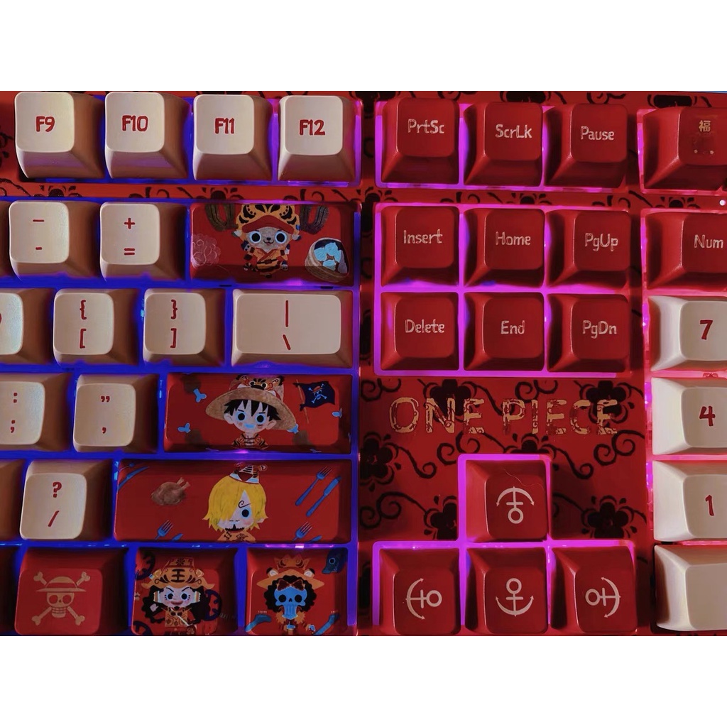 Bàn phím cơ AKKO 5108S - Phiên bản giới hạn Onepiece: LED RGB, hotswap, keycap PBT, switch CS jelly và CS silver