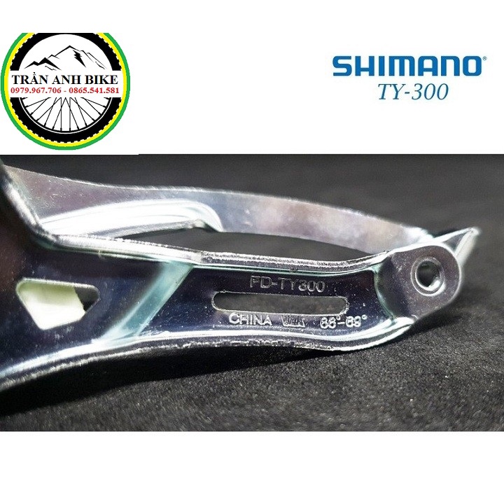 Sang đĩa  xe đạp SHIMANO TOURNEY FD TY300 - Hàng chính Hãng