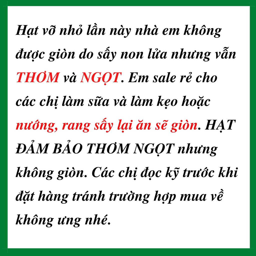 500gr Nhân macca Đăk Lăk vỡ nhỏ sấy chín sạch thơm béo - Túi 500gr hút chân không