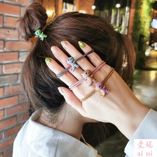 Dây buộc tóc hình khủng long dễ thương