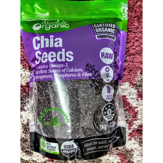🌿COMBO 2 TÚI HẠT CHIA ÚC ABSOLUTE ORGANIC 1 KG DATE 2025
