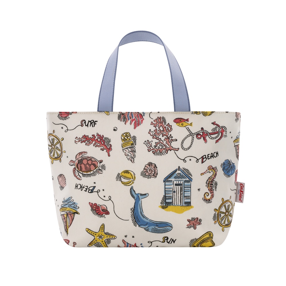 Cath Kidston - Túi giữ nhiệt Lunch Tote Summer Time - 998864 - Warm Cream