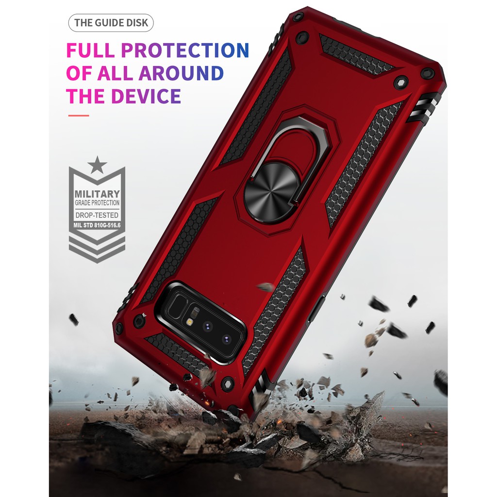 Ốp lưng Samsung Note 8 chống sốc quân đội Iring cao cấp giá xem phim