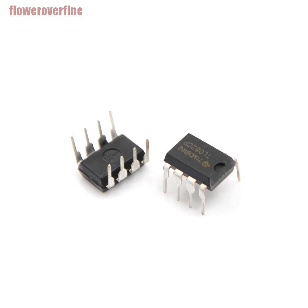 Set 20 Linh Kiện Điện Tử Tl082Cp Ti Dip8 Ic Jfet-Input