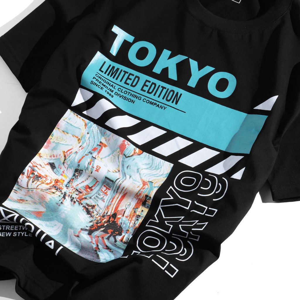 Áo thun nam nữ, phông nam nữ Tokyo vải cotton chuẩn xịn hàng đẹp mặc thoáng mát