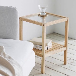 Kệ tab kính đầu giường, mặt kính cường lực Glass Shelf