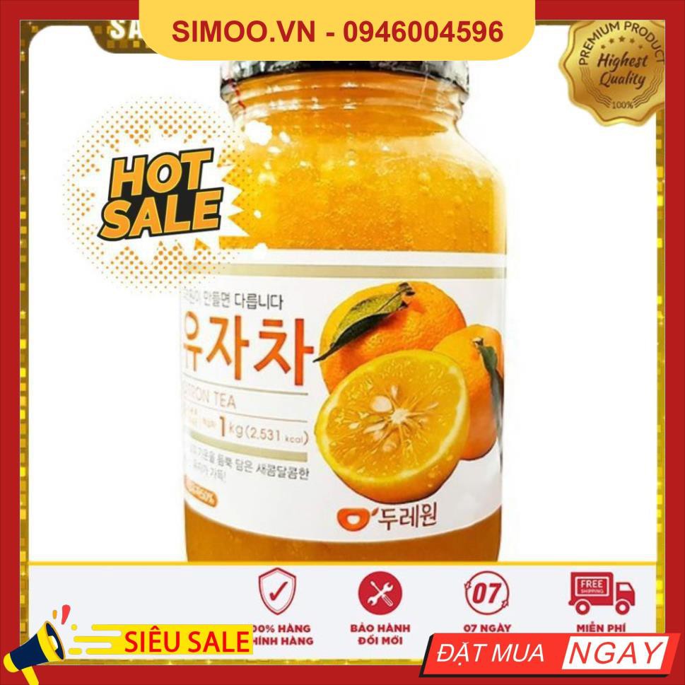 Trà Thanh Yên Mật Ong Hàn Quốc Lọ 1Kg