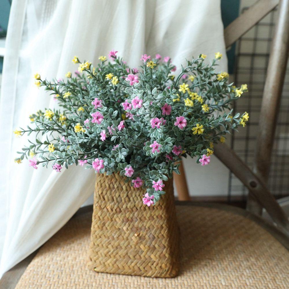 Chậu Cây Gypsophila Nhân Tạo Bằng Nhựa Trang Trí Phòng Khách / Đám Cưới