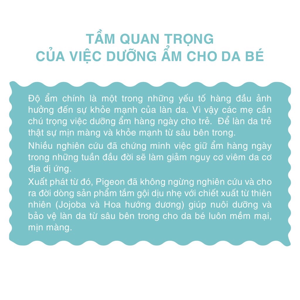 Sữa Tắm Gội Pigeon Cho Bé Dịu Nhẹ 200ml Hoa Hướng Dương (Tắm Gội 2in1 Sơ Sinh, Không cay mắt)