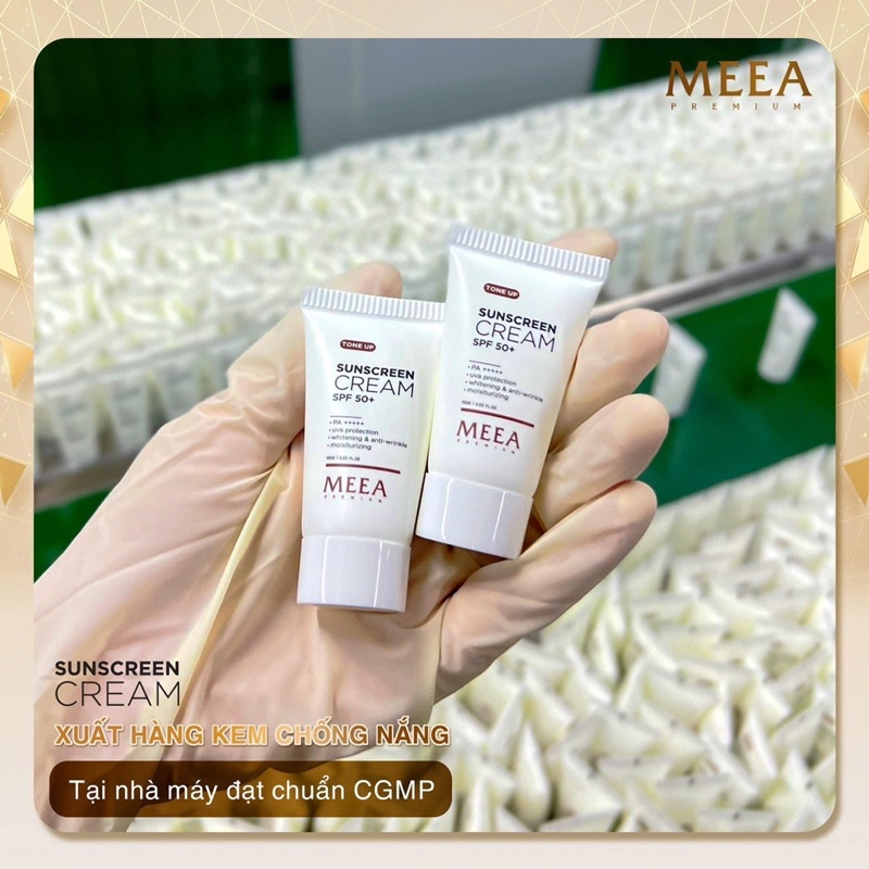 Chống nắng cao cấp MEEA OGARNIC đẩy lùi nám bảo vệ da phiên bản mini