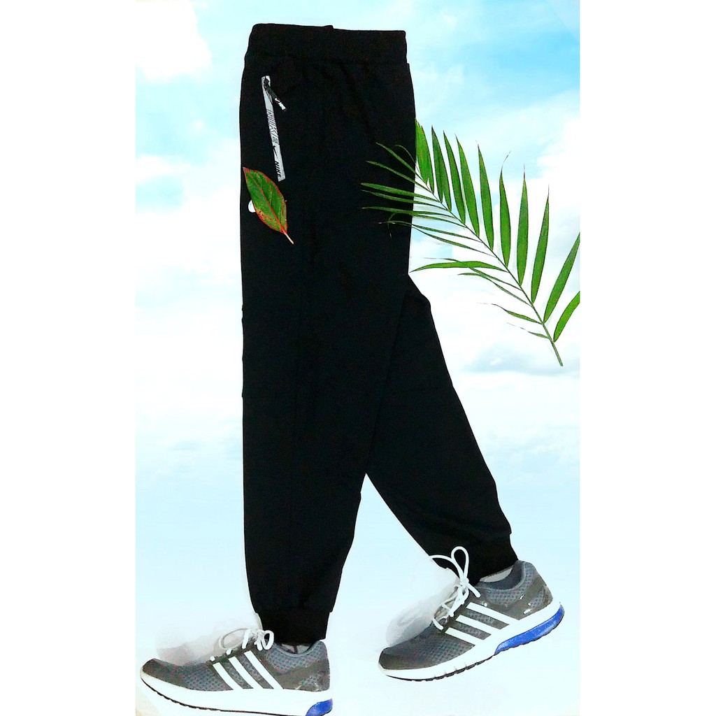 (HÀNG SHOP) Quần jogger nam nữ cao cấp, quần dài nam nữ, khóa kéo phản quang- Hàng VN (Ảnh thật)