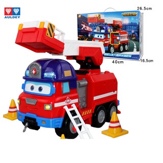 Đồ chơi đội bay siêu đẳng super wings mô hình xe cứu hộ cỡ lớn nhân vật Sparky
