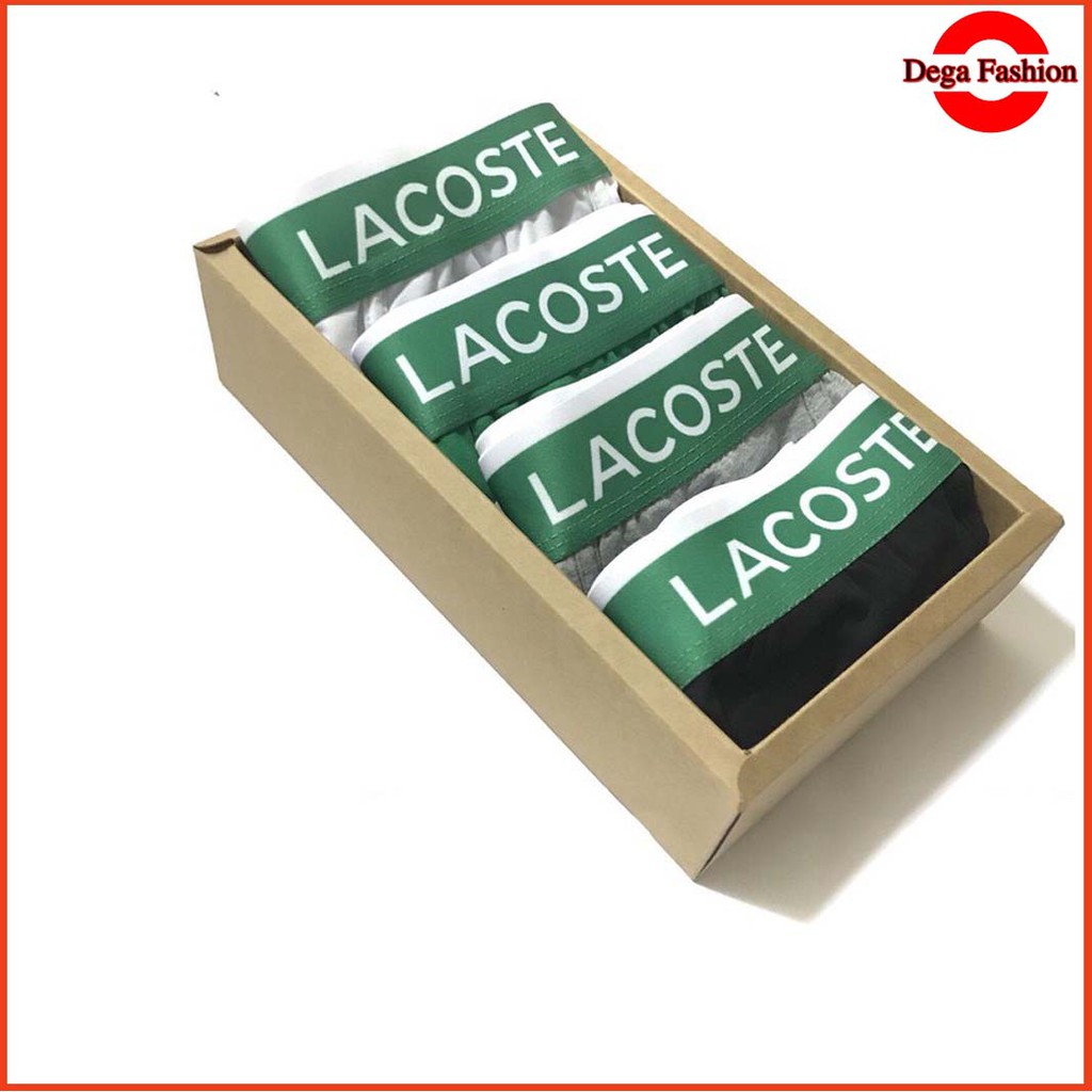 Quần SịpNam💖Freeship💖Giảm 20k Khi Mua Hàng - Quần Lót Nam BOXER LACOST Hàng Cotton Chất Lượng Cao