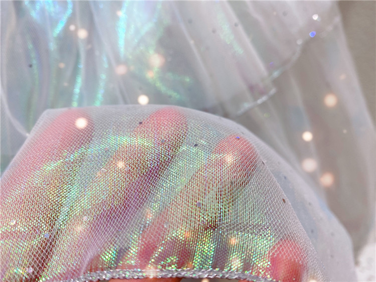 Princess Party Dress For Girls 2-10 Years Sequined Laser Tutu Dress