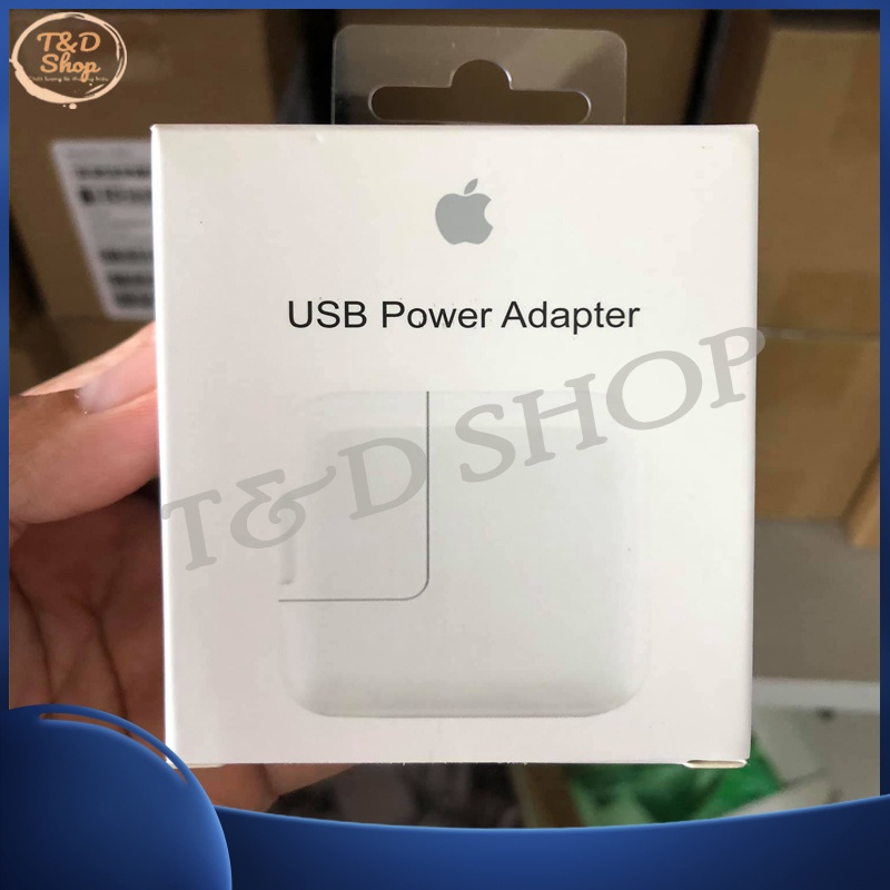 Củ Sạc USB - Chuẩn USB Power Adapter 12W - Zin Dùng Cho IP và Tablet Táo