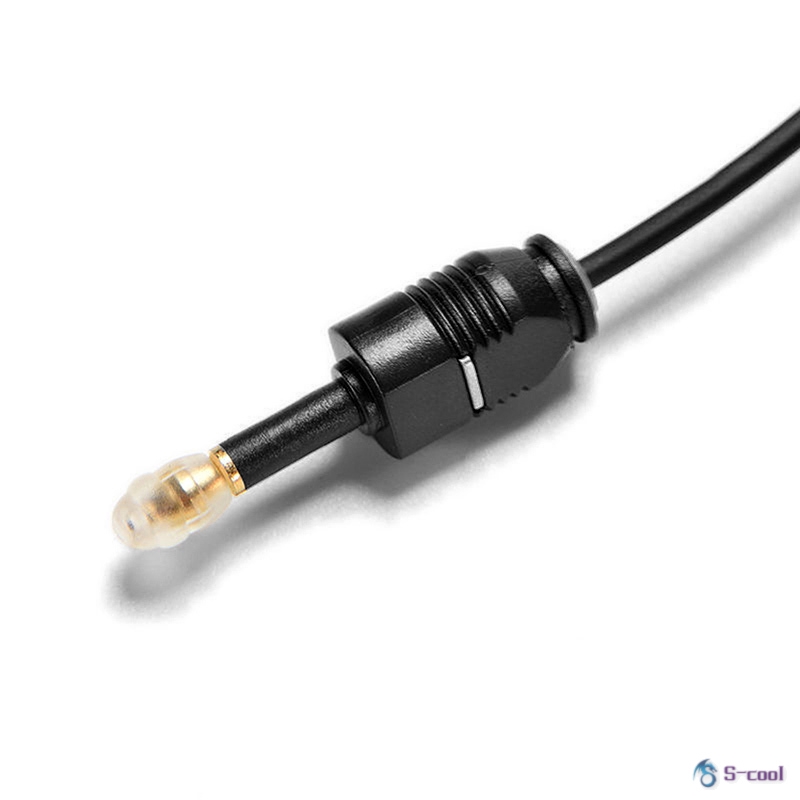 Mini Cable 3.5mm SPDIF Optical Fiber Cable 3.5 to Optical Audio Cable Adapter for Macbook