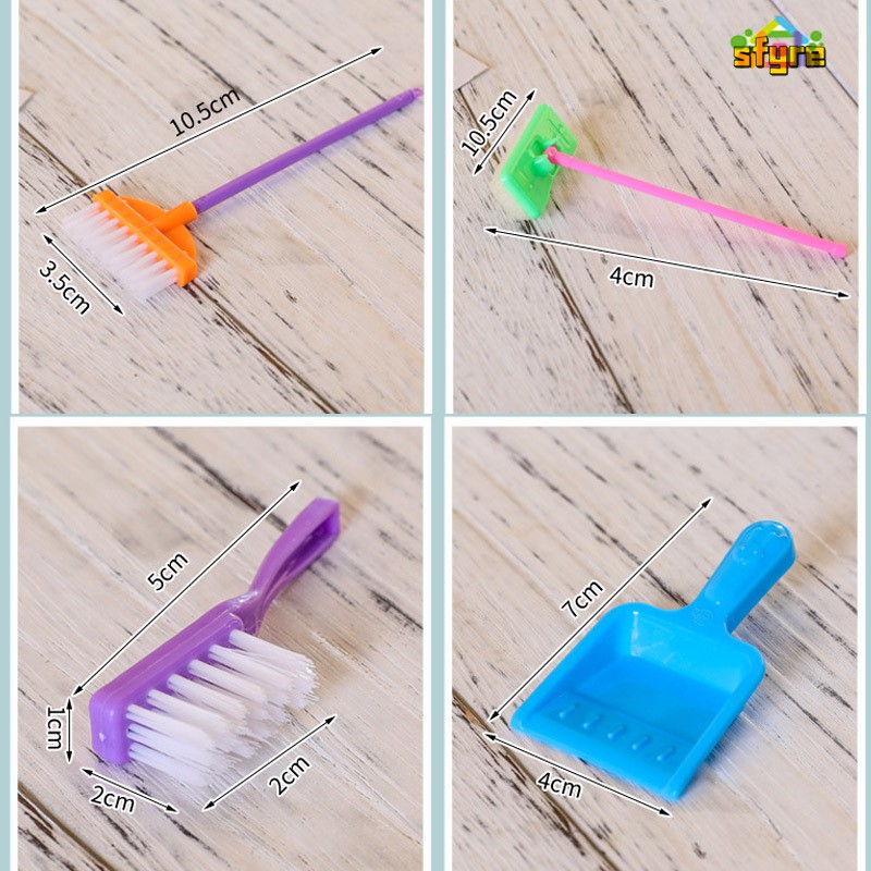 Set 9 món đồ chơi quét dọn nhà cửa cho bé