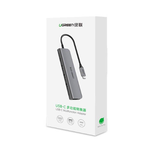 ⭐ Cáp USB Type-C Sang HDMI/ Hub USB 3.0 Ugreen 50209 Chính Hãng