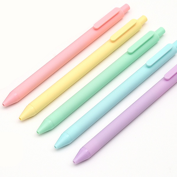 Bút gel đen Winzige bút bi bấm 0.5 mm màu đen ngòi