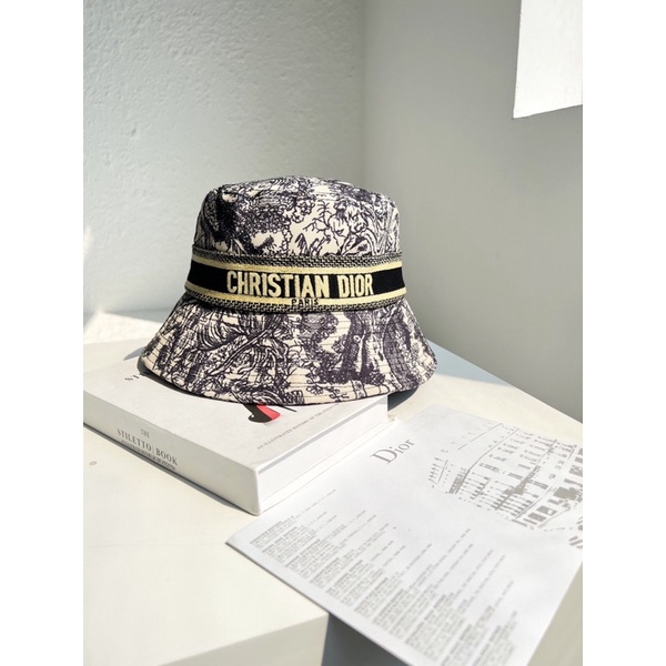 ❌Mũ Dior bucket hoạ tiết