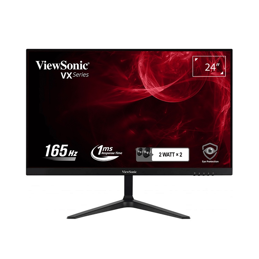 Màn hình Viewsonic VX2418-P-MHD ( 23.8 inch/FHD/VA/ AMD FreeSync™ Premium/165Hz/1ms/250nits/loa kép/DP )