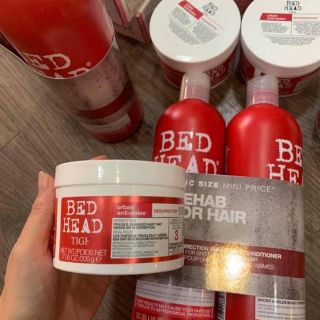 Dầu gội xả & Ủ TIGI đỏ