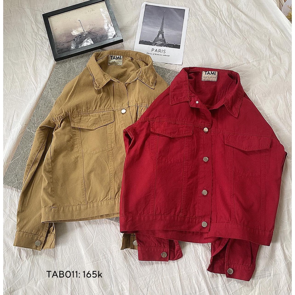 Áo khoác kaki form rộng CHIBEST TAB011