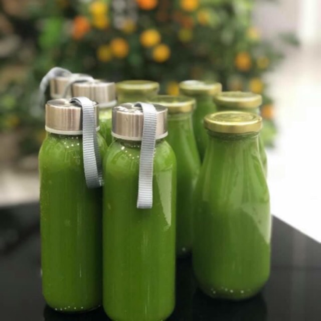 Bộ 2 chai thủy tinh chịu nhiệt 300-350ml