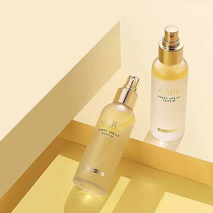 Xịt khoáng tinh chất nấm trắng d'Alba White Truffle First Spray Serum 100ml dưỡng trắng, cấp ẩm và căng bóng da