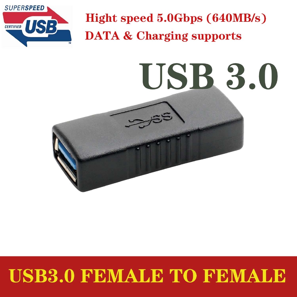 Đầu Chuyển Đổi Usb 3.0 Sang Ổ Cắm Usb 3.0 Tốc Độ Cao