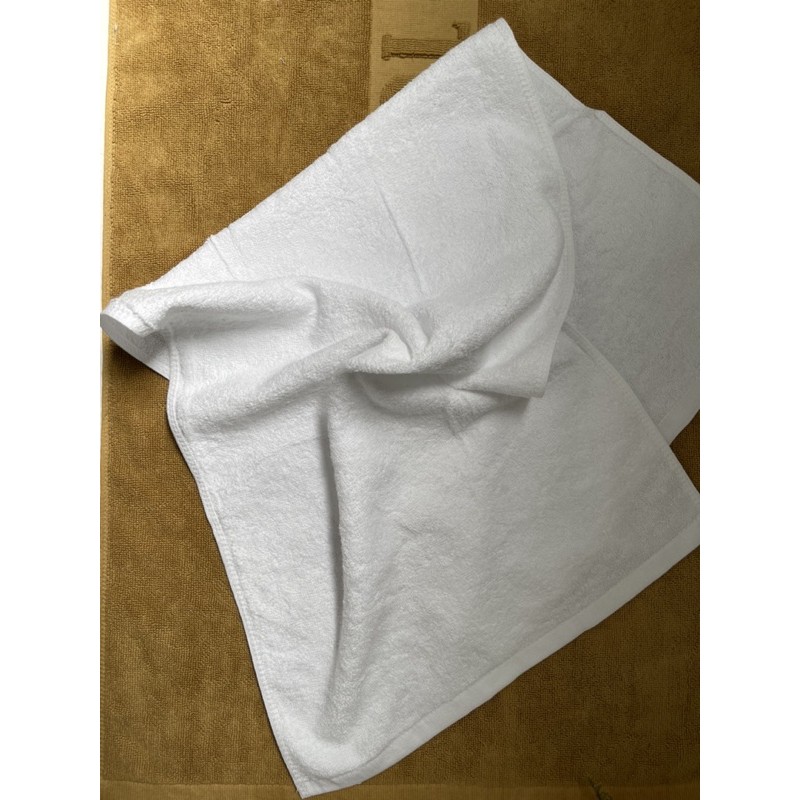 khăn trắng gội khách sạn 34x85cm đanh mịn, sợi bền đẹp