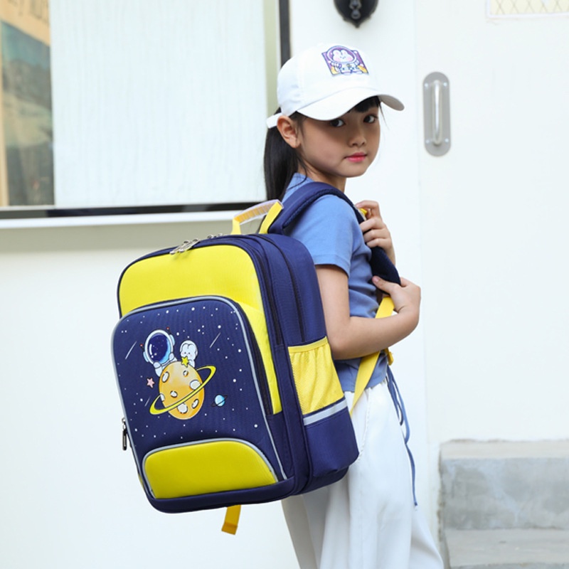 Cặp đi học chống nước chống gù cho bé gái bé trai cấp 1 cấp 2, balo đi học cho bé tiẻu học
