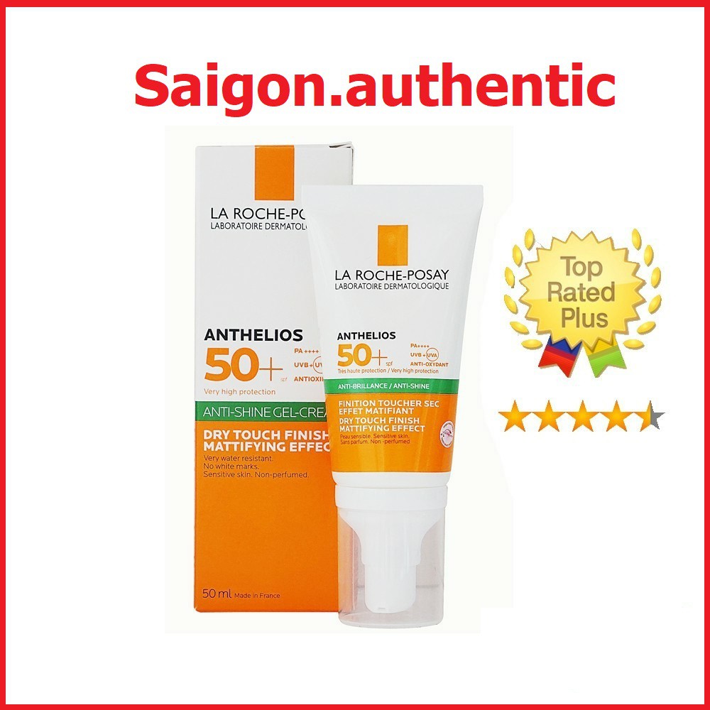 Kem Chống Nắng La Roche Posay Anthelios Xl Dry Touch Gel-Cream Anti-Shine SPF50+ [CHÍNH HÃNG] 50ml