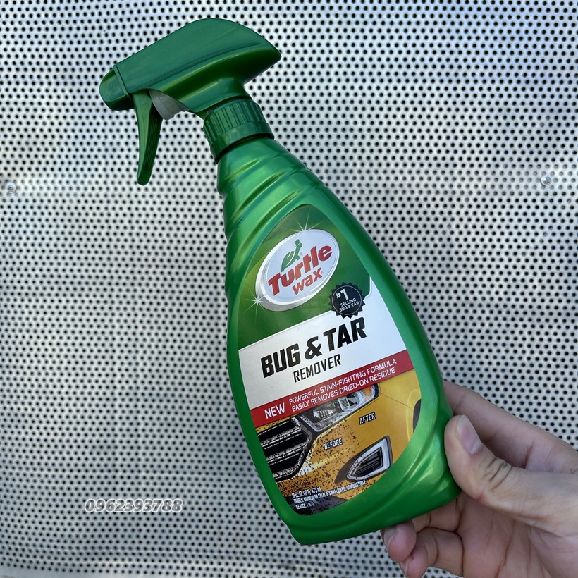 Tẩy nhựa đường ô tô Bug &amp; Tar remover, Turtle Wax