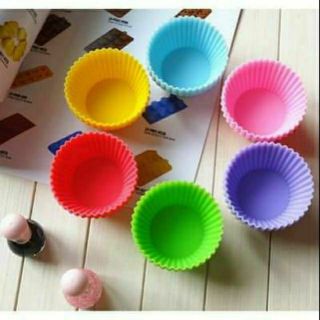 Khuôn silicone cupcake cho bé ăn dặm, tái sử dụng nhiều lần