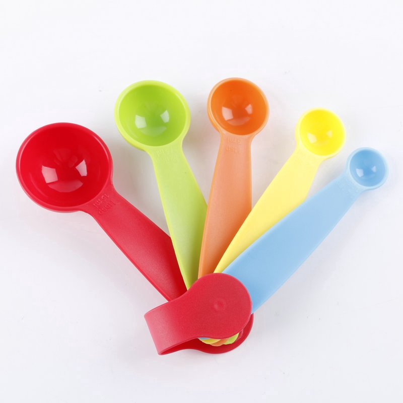 Set 5 muỗng đo lường gia vị tiện dụng cho nhà bếp