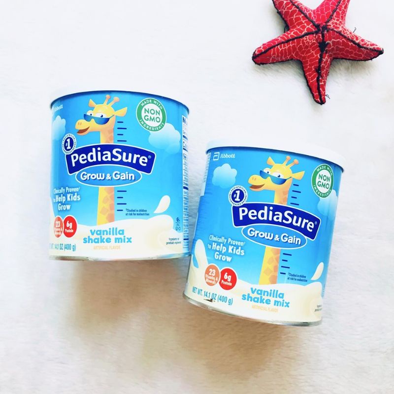 Sữa Pediasure Sake Mix hương Vanilla 400g - Mỹ