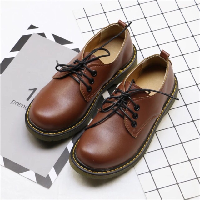 GDN55H1208 GIÀY OXFORD THỜI TRANG NỮ VINTAGE GIÀY DA ULZZANG CỔ ĐIỂN