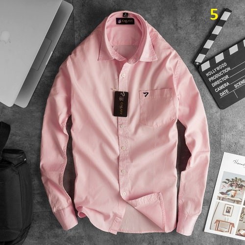 Áo sơ mi nam aberr màu xanh da | BigBuy360 - bigbuy360.vn