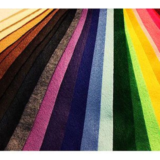 VẢI NỈ CỨNG LÀM HANDMADE