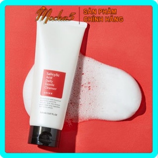 Sữa rửa mặt Cosrx Salicylic Acid Daily Gentle Cleanser SRM làm sạch bụi bẩn dầu thừa và các loại mụn 150ml