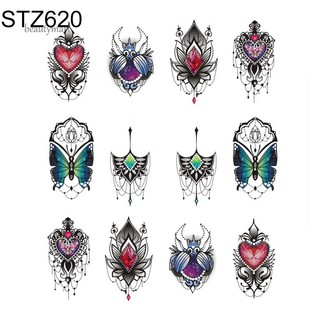 Miếng dán sticker trang trí móng tay hình bướm