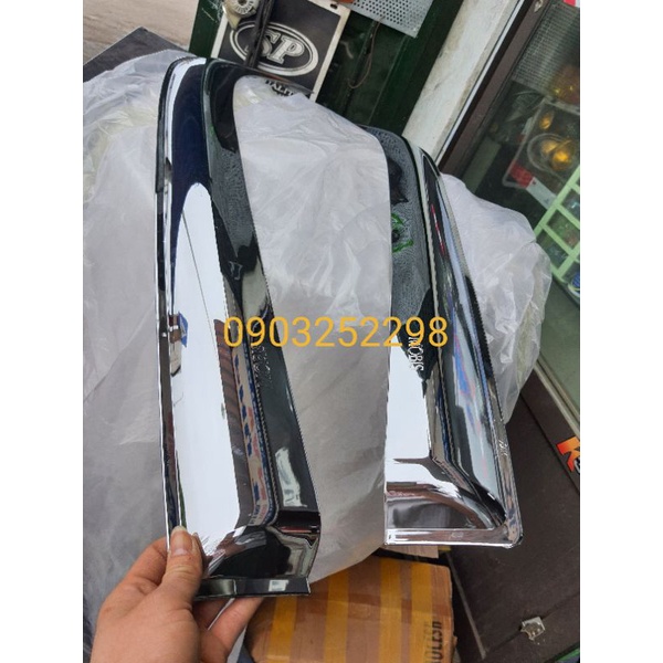 Vè che mưa k165,k140,k2700,k3000,kia 1t4,kia 1t25...xi mạ crom hoặc đen korea