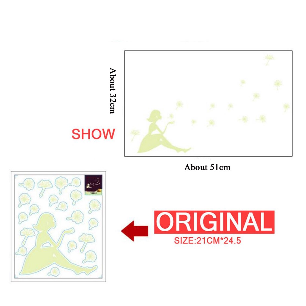 Miếng dán tường dạ quang trang trí phòng ngủ 4 kiểu độc đáo DIY