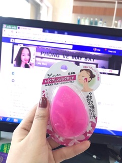 Miếng Rửa mặt Silicon massage Nhật bản