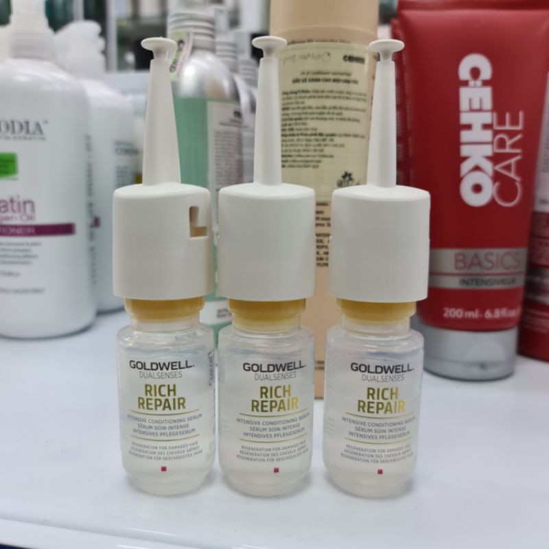 Huyết thanh Goldwell phục hồi cấu trúc tóc- Leave in serum 18ml