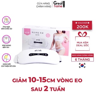Máy massage bụng Genie Sline Pro hút mỡ tại nhà CHÍNH HÃNG Hàn Quốc