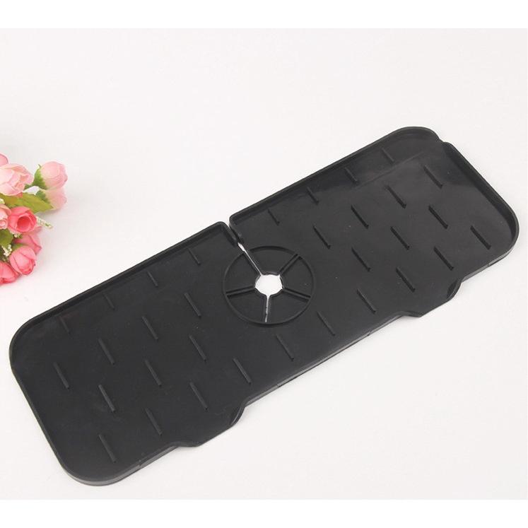 Thảm silicone JUJIAJIA phơi ráo vòi nước bồn rửa chén tiện dụng