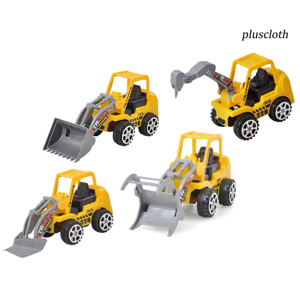 Bộ Sưu Tập Xe Công Trường Đồ Chơi Dành Cho Trẻ Em (6 Chiếc)